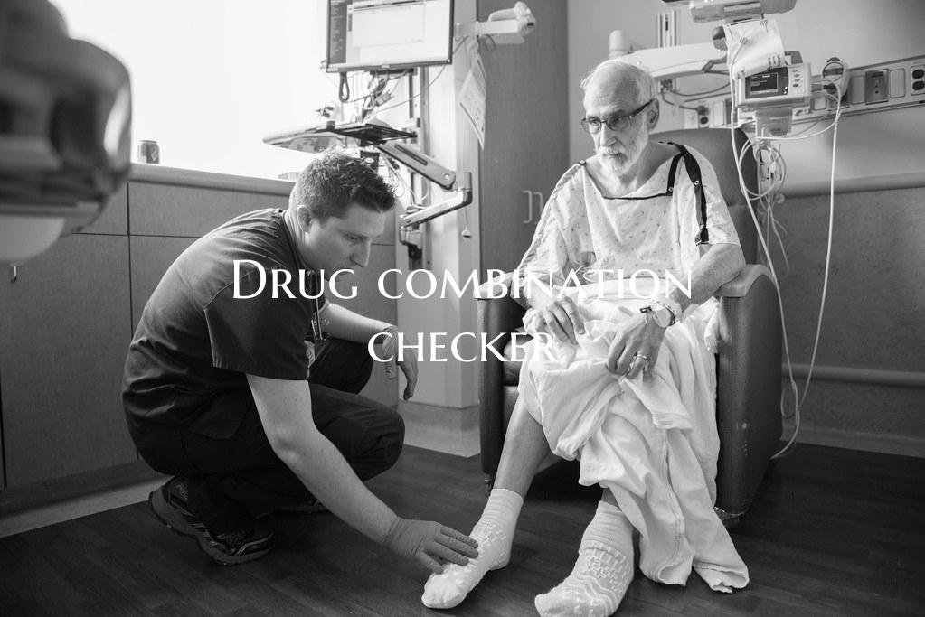 Drug combination checker